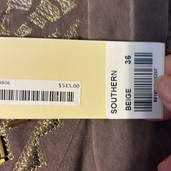 Eyedoll southern beige dress . NWT. Small/36.Feels like crushed velvet - Picture 3 of 14